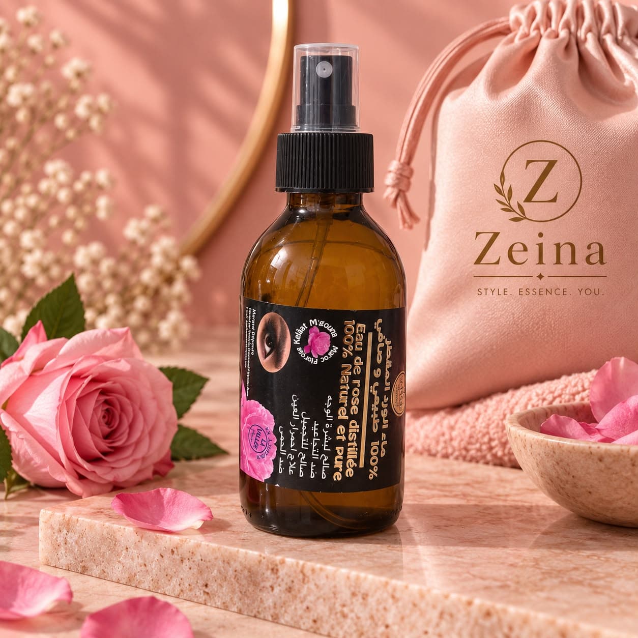 Eau de rose distillée